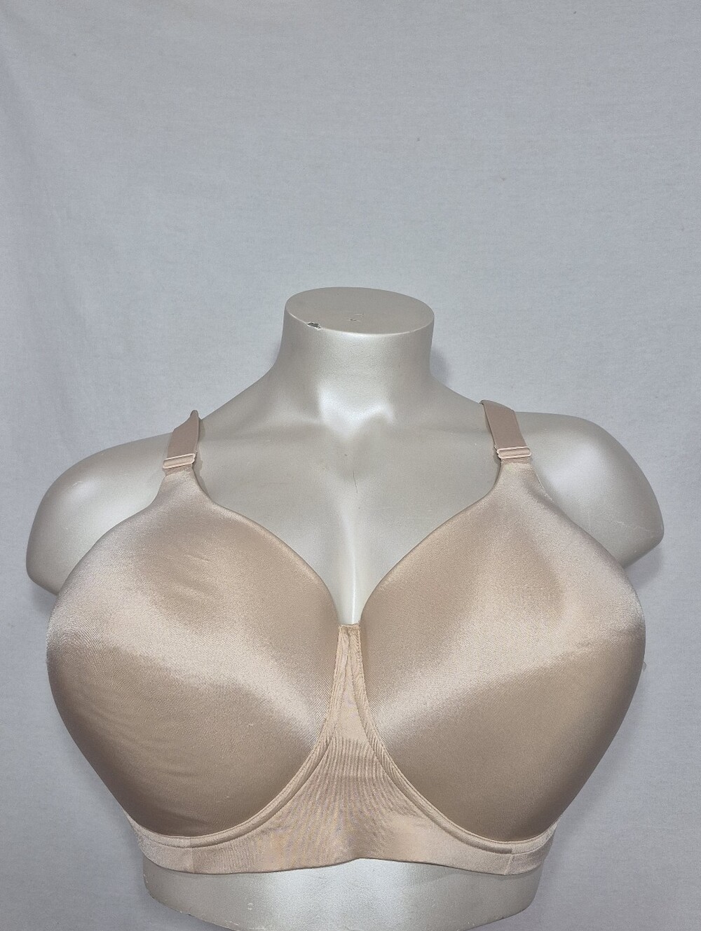 54D Catherines Intimates Lightly Lined Wire Free Bra Nude NWOT